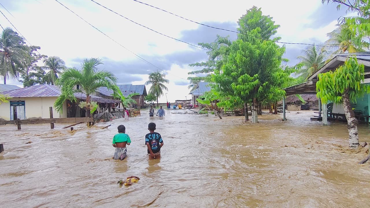Banjir di Kab. Banggai tanggal 01 April 2026