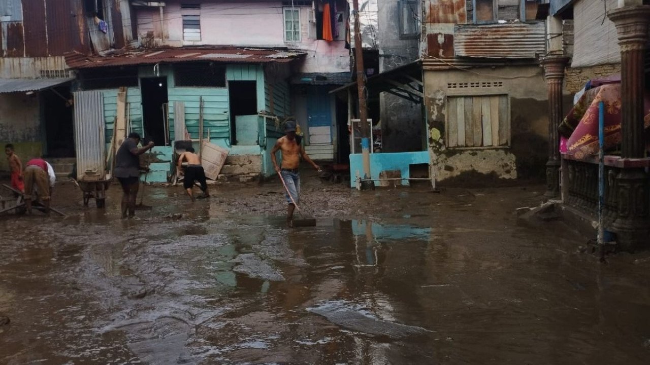 Banjir di Kota Medan tanggal 01 April 2026
