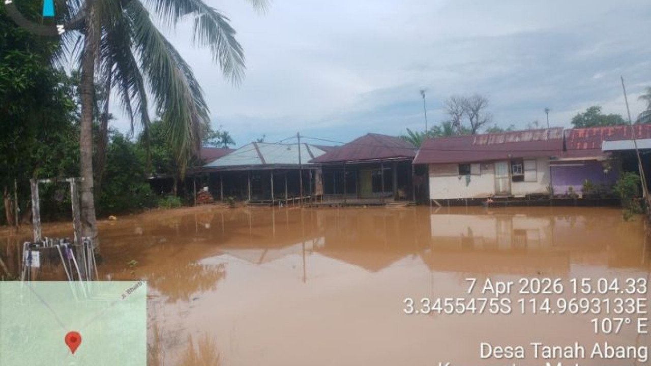 Banjir di Kab. Banjar tanggal 06 April 2026