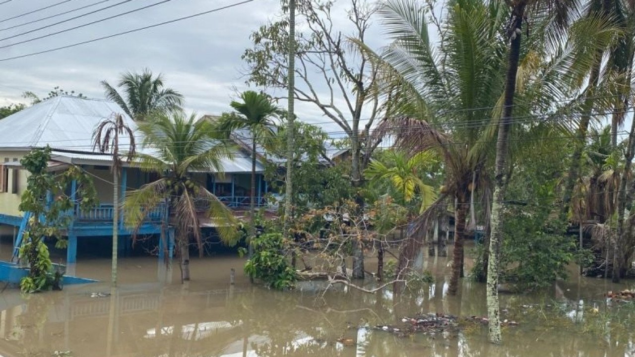 Banjir di Kota Bengkulu tanggal 06 April 2026