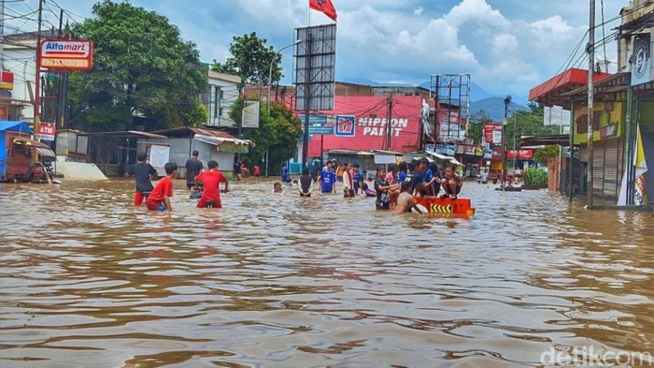 Banjir di Kab. Bandung tanggal 10 April 2026