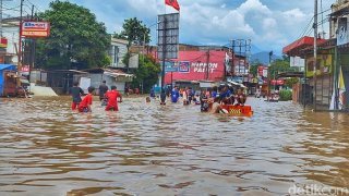 Banjir di Kab. Bandung tanggal 10 April 2026