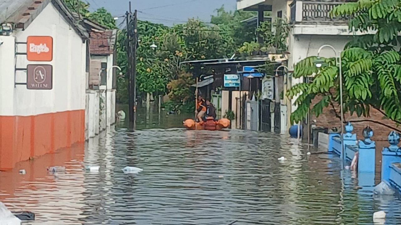 Banjir di Kota Surakarta tanggal 14 April 2026