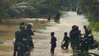 Banjir di Kab. Langkat tanggal 08 Juni 2026