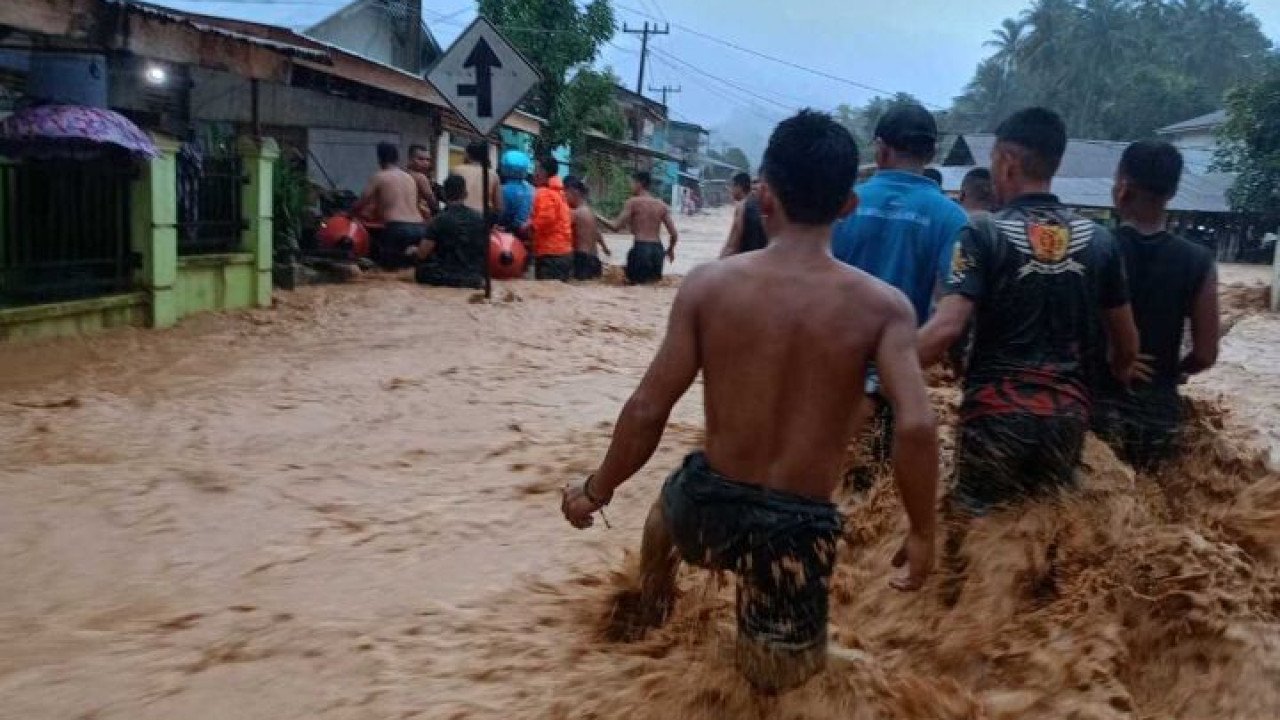 Banjir di Kab. Tapanuli Tengah tanggal 18 Juli 2026