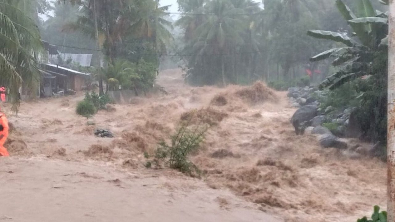 Banjir di Kota Padang tanggal 10 Oktober 2026